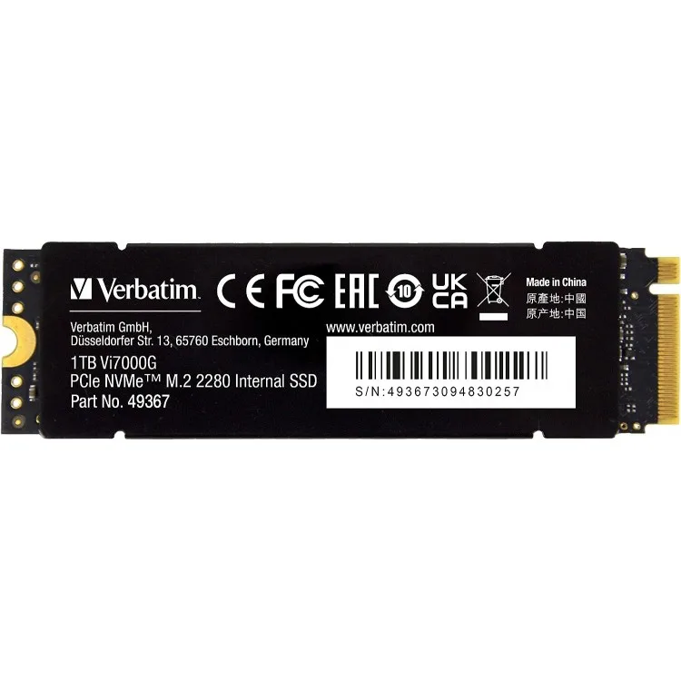 خرید اس اس دی Verbatim Vi7000G با هیت سینک - یک ترابایت