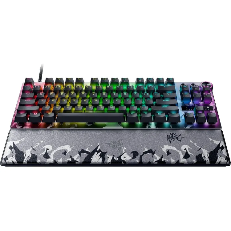 خرید کیبورد Razer Huntsman V3 Pro Tenkeyless 8KHz - سوییچ آنالوگ اپتیکال نسل 2 - نسخه Niko