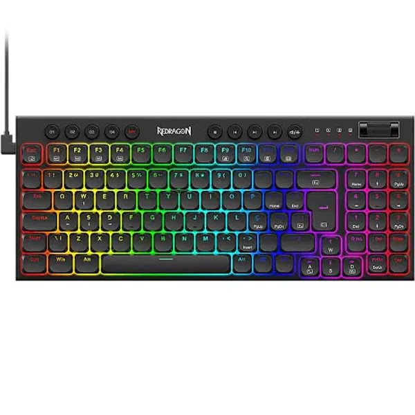 خرید کیبورد Redragon Sion RGB - سوییچ مکانیکی قرمز - سیاه