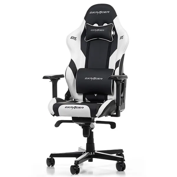 خرید صندلی گیمینگ DXRacer سری گلادیاتور - سیاه/سفید