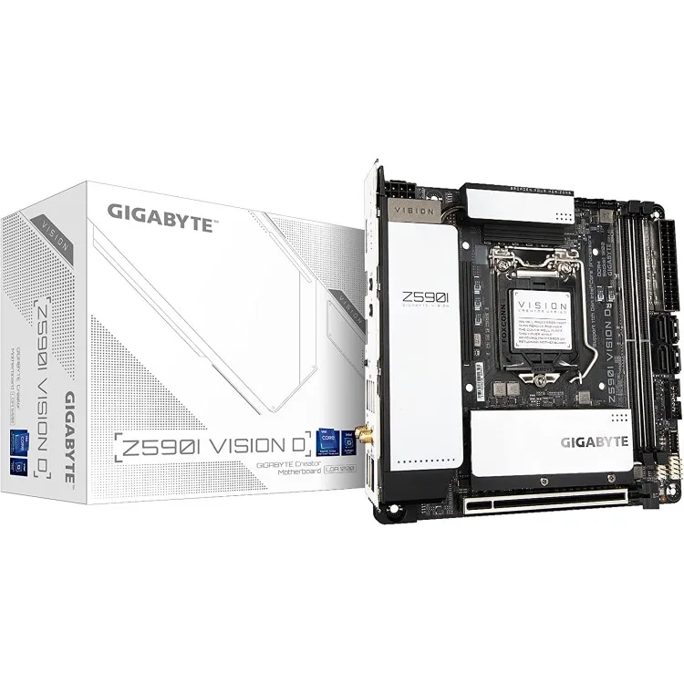 خرید مادربرد Aorus Z590I Vision D - فرم مینی ITX - چیپست اینتل
