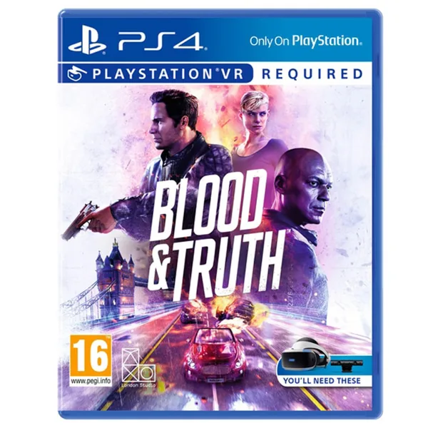 خرید بازی Blood & Truth - مخصوص PSVR - کارکرده