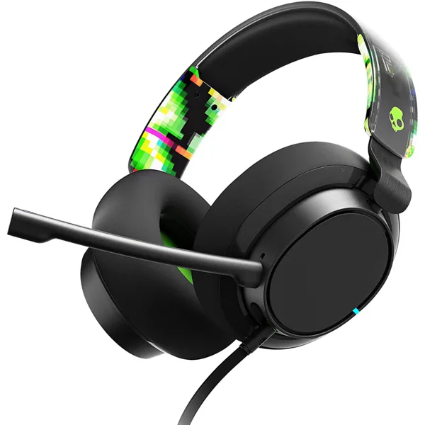 خرید هدست Skullcandy SLYR Pro - رنگ Digi-Hype سبز