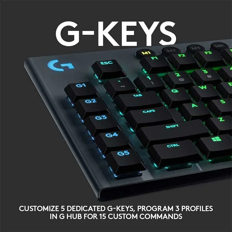 خرید کیبورد بی سیم Logitech G G915 - بساوایی