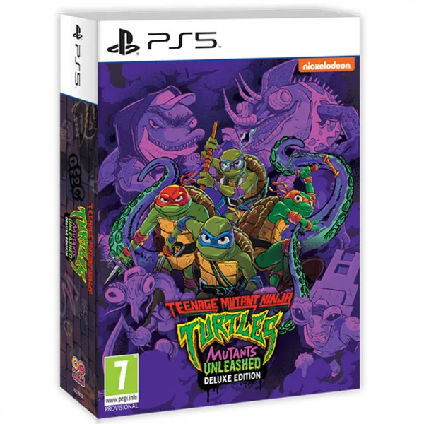 خرید بازی Teenage Mutants Ninja Turtles: Mutants Unleashed نسخه دلوکس برای PS5