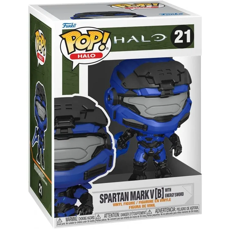 خرید عروسک POP! - شخصیت Spartan Mark V[B] با شمشیر انرژی از بازی Halo