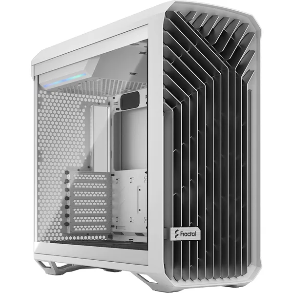 خرید کیس کامپیوتر Fractal Design Torrent - شاسی مید تاور - رنگ White TG Clear