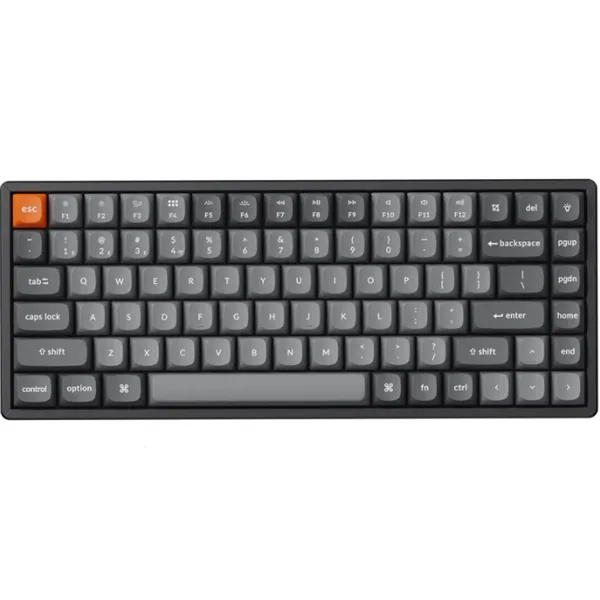 خرید کیبورد Keychron K2 Max - بی سیم - سوییچ مکانیکی Super Red - خاکستری