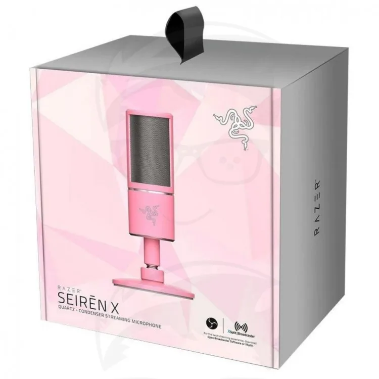 خرید میکروفون Razer Seiren X - رنگ Quartz Pink