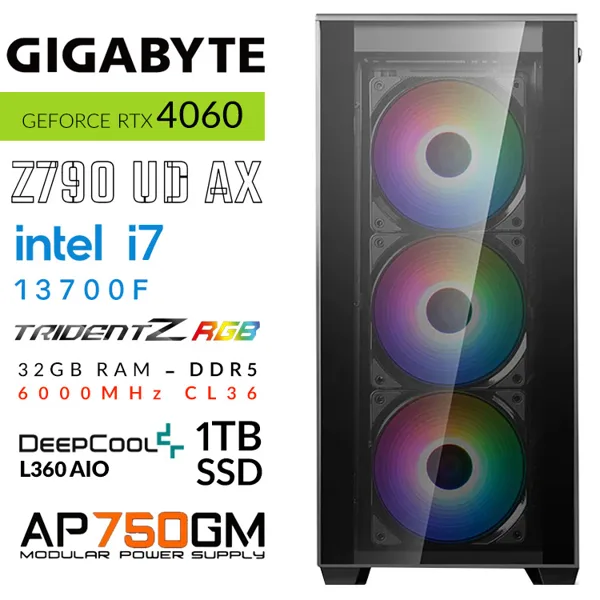 خرید کامپیوترHermes Deepcool Matrexx 70 Gigabyte-DeepCool Edition