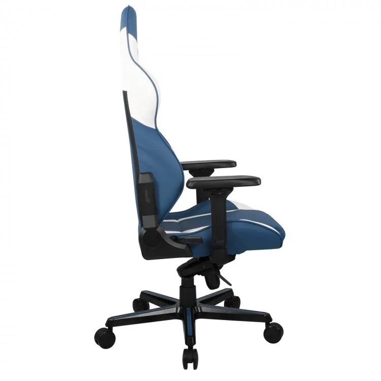 خرید صندلی گیمینگ DXRacer سری گلادیاتور - آبی/سفید