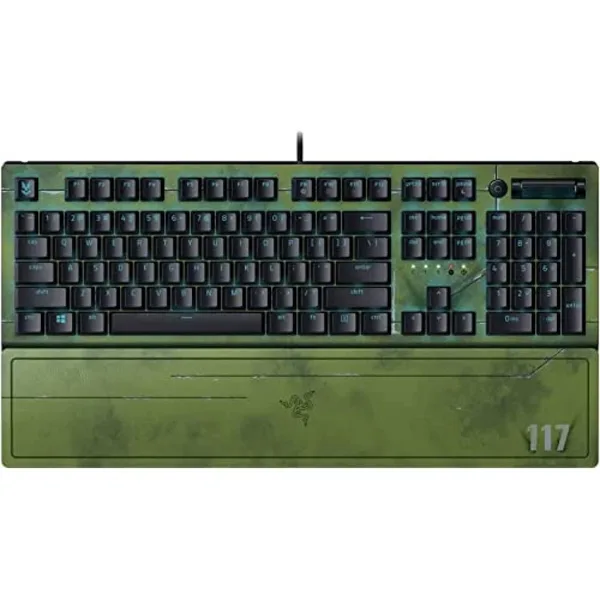خرید کیبورد Razer Blackwidow v3 - سوییچ سبز - نسخه بازی Halo Infinite