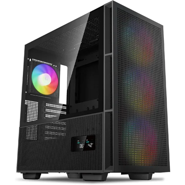 خرید کیس کامپیوتر Deep Cool CH560 Digital - شاسی مید تاور - سیاه