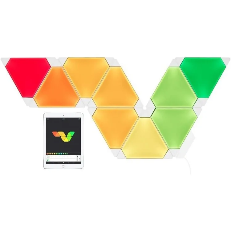 خرید لامپ هوشمند Nanoleaf Aurora - کیت Smarter - پک ۹ تایی