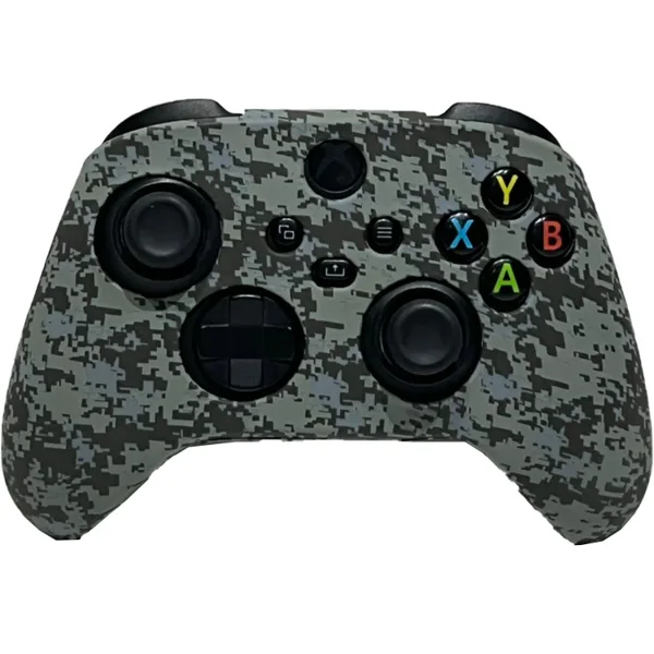 کاور کنترلر Xbox Series X/S - طرح پیکسل خاکستری