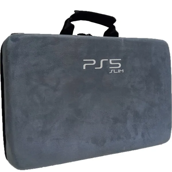 خرید کیف PlayStation 5 اسلیم - خاکستری فیلی