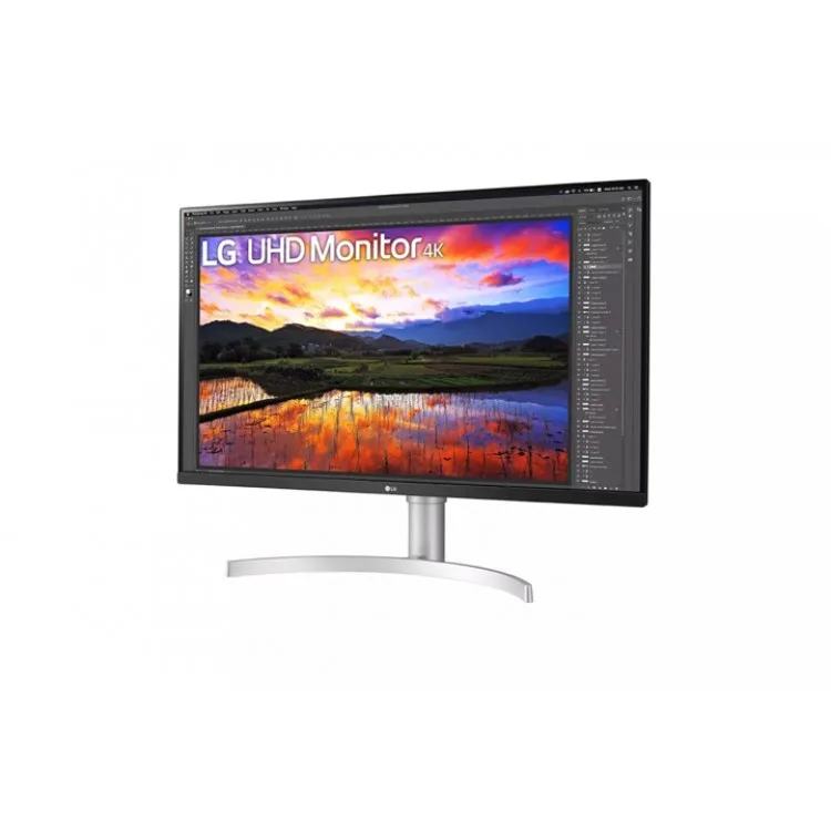 خرید مانیتور LG UltraFine 32UN650-W - کیفیت 4K - سایز 32 اینچ