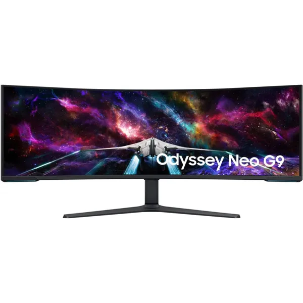 خرید مانیتور Samsung Odyssey Neo G9 G95NC - کیفیت Dual-UHD - خمیده - سایز ۵۷ اینچ