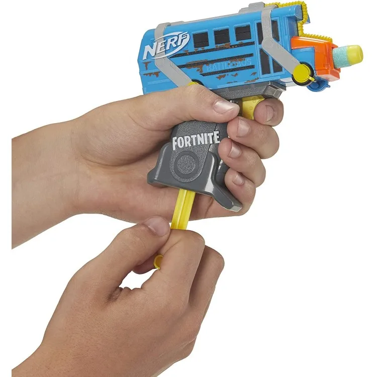 خرید تفنگ اسباب بازی NERF Micro Battle Bus از بازی فورتنایت