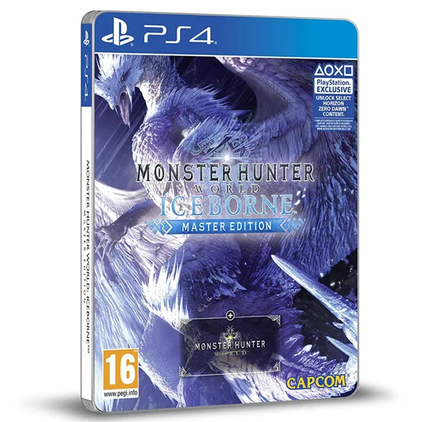خرید بازی Monster Hunter World: Iceborn نسخه Master با استیل بوک برای PS4