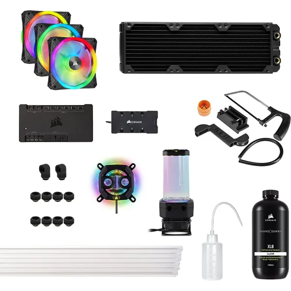 خرید کیت خنک کننده کامپیوتر Corsair Hydro X Series iCue XH305i RGB Pro - سیاه