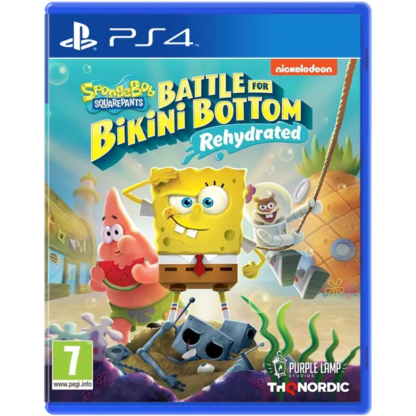 خرید بازی باب اسفنجی - Battle for B*k*ni Bottom: Rehydrated برای PS4