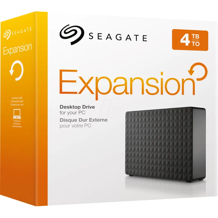 خرید هارد اکسترنال Seagate Expansion رومیزی - ظرفیت چهار ترابایت