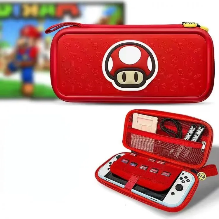 خرید کیف Takara Tomy مخصوص نینتندو سوییچ - طرح Magic Mushroom