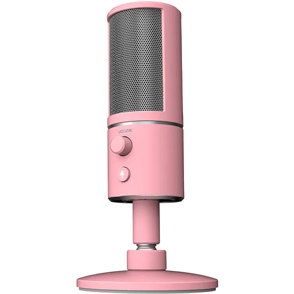 خرید میکروفون Razer Seiren X - رنگ Quartz Pink