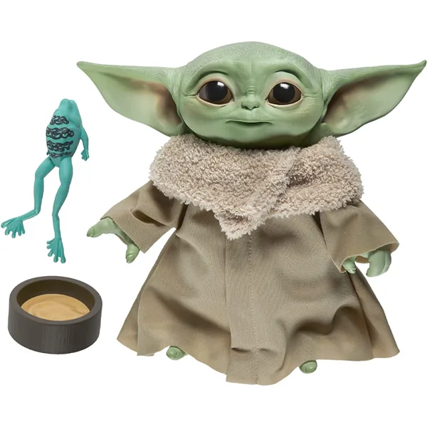 خرید عروسک سخنگو Hasbro مدل The Child از سریال The Mandalorian - طول 19 سانتی متر