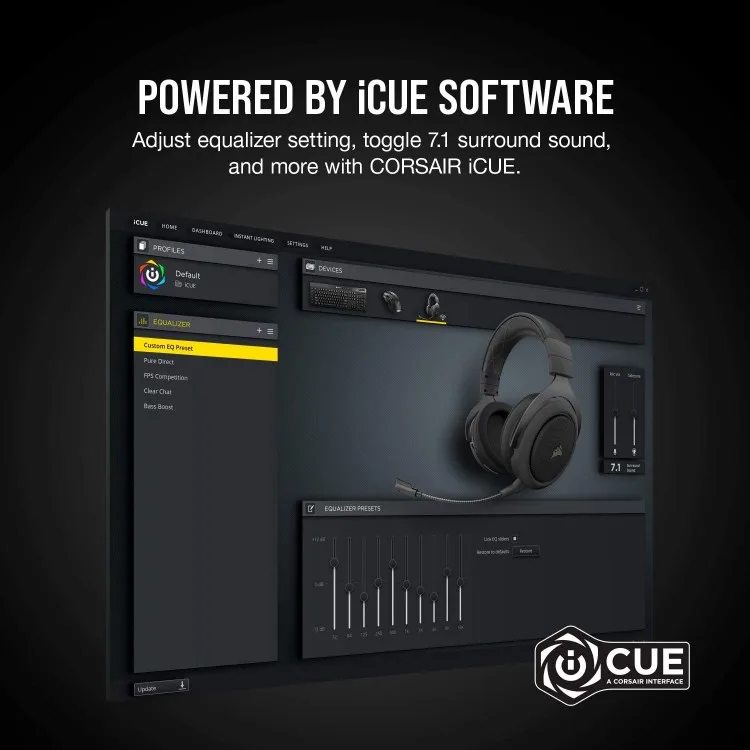 خرید هدست Corsair HS70 Pro بی سیم