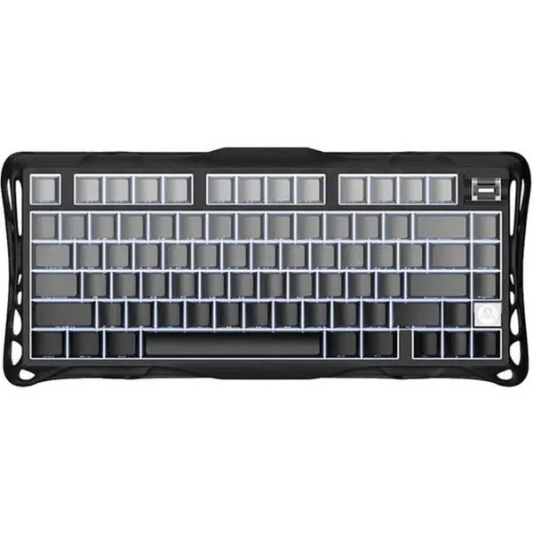 خرید کیبورد GravaStar Mercury K1 - بی سیم - سوییچ مکانیکی خطی با قابلیت تعویض سریع - نسخه Gradient Black