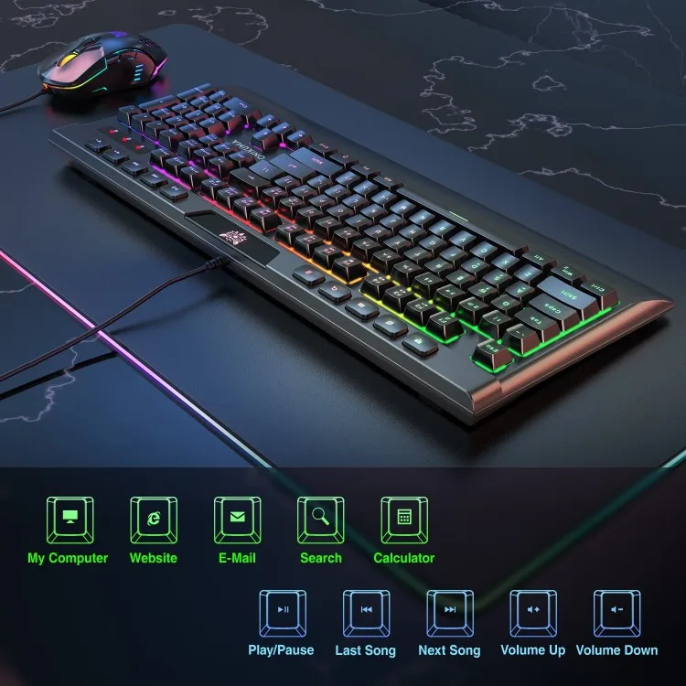 خرید موس و کیبورد Onikuma G21 + CW902