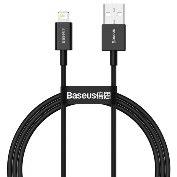 خرید کابل USB به لایتنینگ Baseus - سیاه