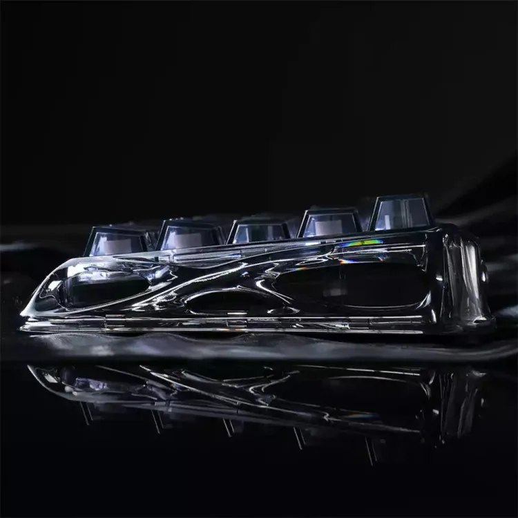 خرید کیبورد GravaStar Mercury V60 - سوییچ مغناطیسی - طرح Onyx Crystal