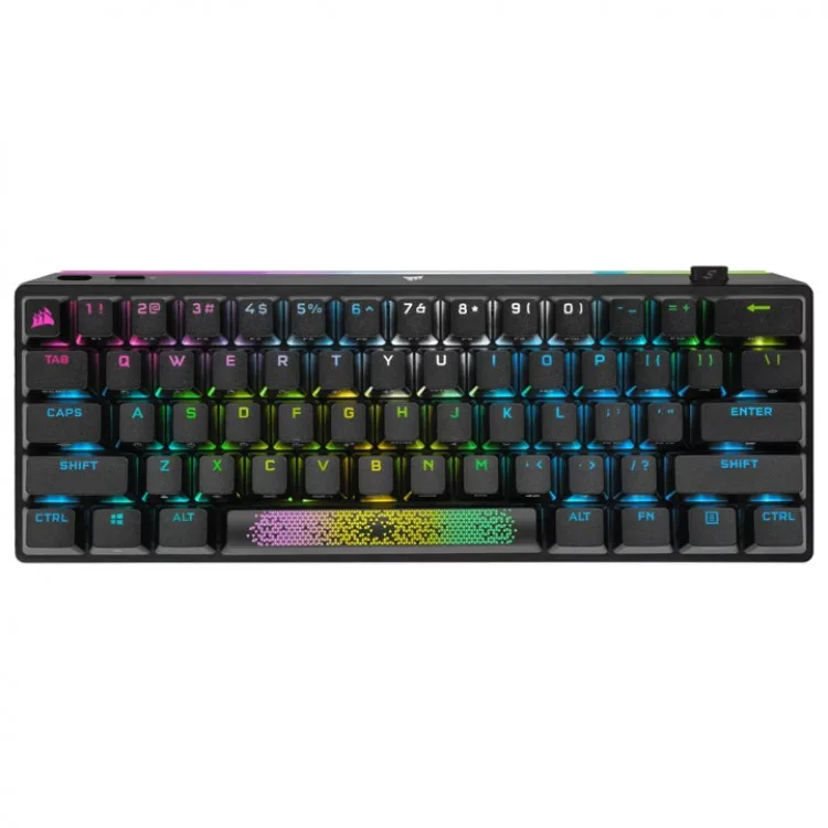 خرید کیبورد Corsair K70 Pro Mini - بی سیم - سوییچ مکانیکی Cherry MX قرمز