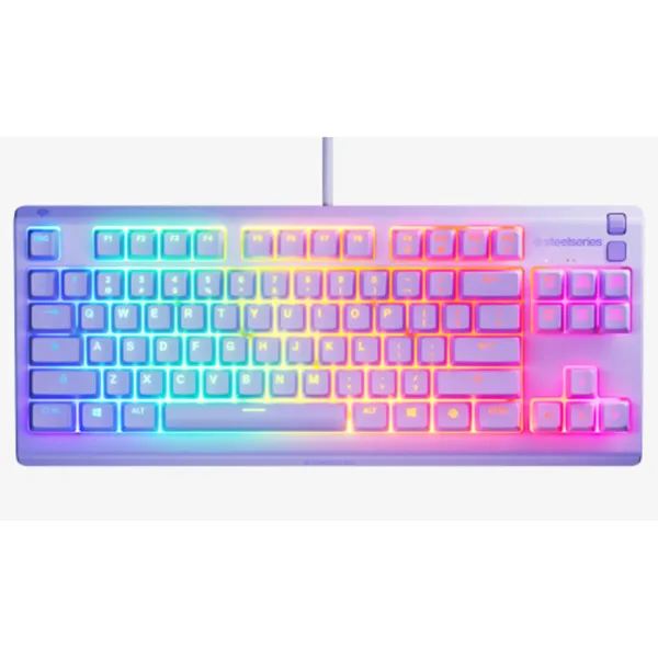 خرید کیبورد SteelSeries Apex 3 TKL - بنفش
