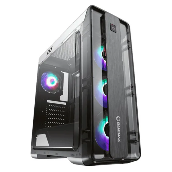 خرید کیس کامپیوتر GameMax Moonlight FRGB G511 - شاسی میدتاور - سفید