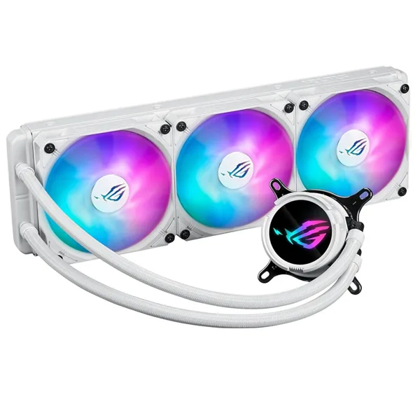 خرید کولر پردازنده Asus ROG Strix LC III 360 ARGB LCD - سفید