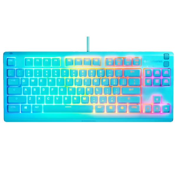 خرید کیبورد SteelSeries Apex 3 TKL - آبی