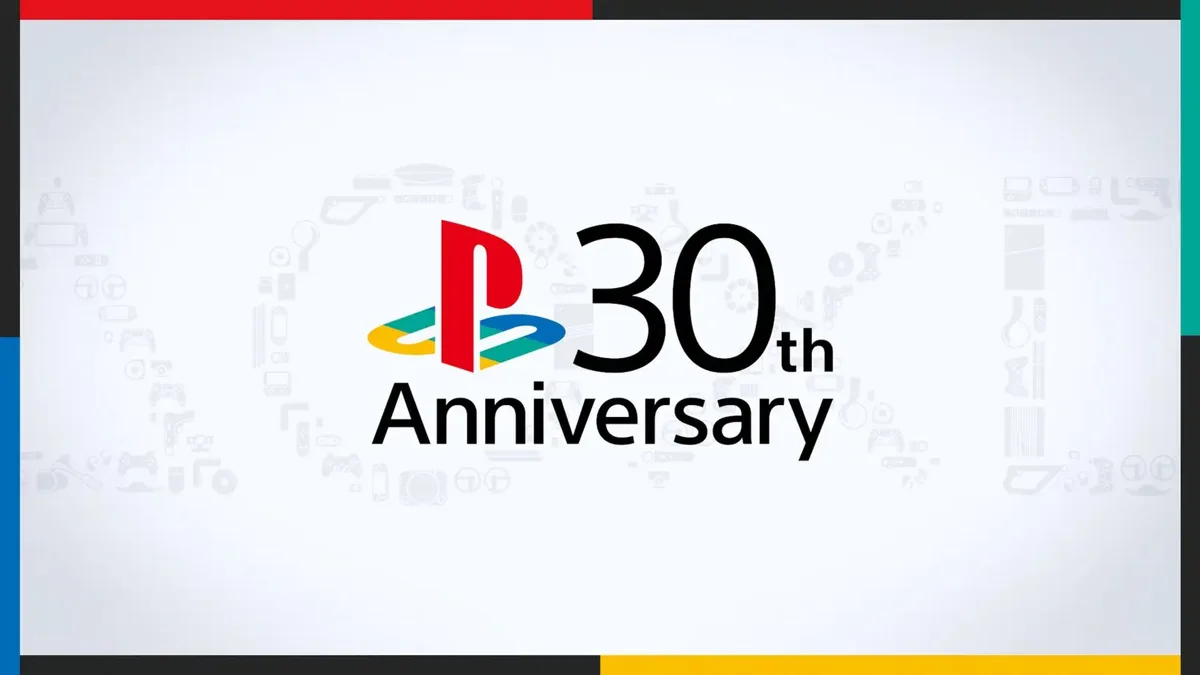 در لوگوی 30 سالگی پلی استیشن به PS5 Pro اشاره شده است
