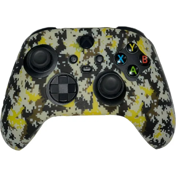 کاور کنترلر Xbox Series X/S - طرح زرد پیکسلی