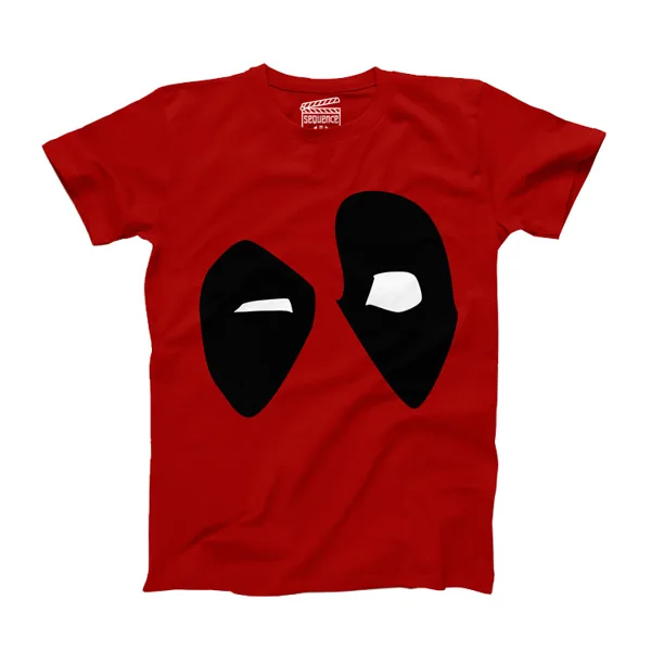 خرید تیشرت ونگارد - طرح Deadpool Face - قرمز - سایز M
