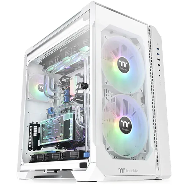 خرید کیس کامپیوتر Thermaltake View 51 TG ARGB - شاسی فول تاور - سفید
