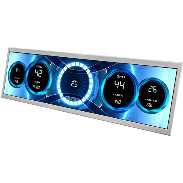 خرید نمایشگر LCD کیس کامپیوتر VSDISPLAY - کیفیت 2560x720 - سایز 14.5 اینچ
