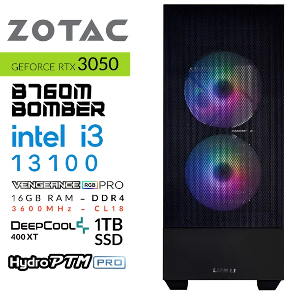 خرید کامپیوتر ECO Intel Lancool 205 Full RGB