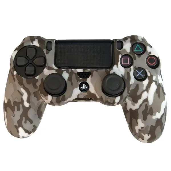 روکش کنترلر Dualshock 4 Cover - Military - Grey and White