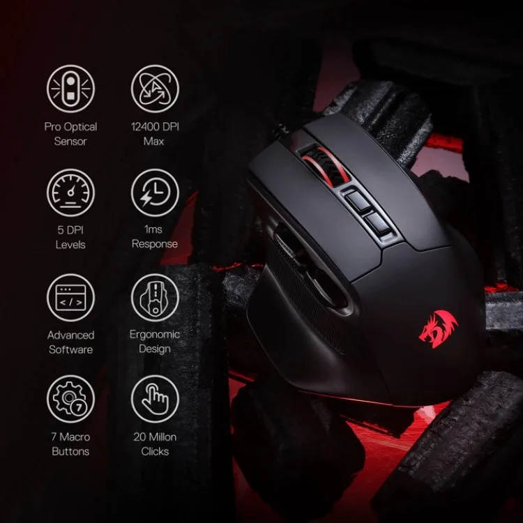 خرید موس Redragon Bullseye