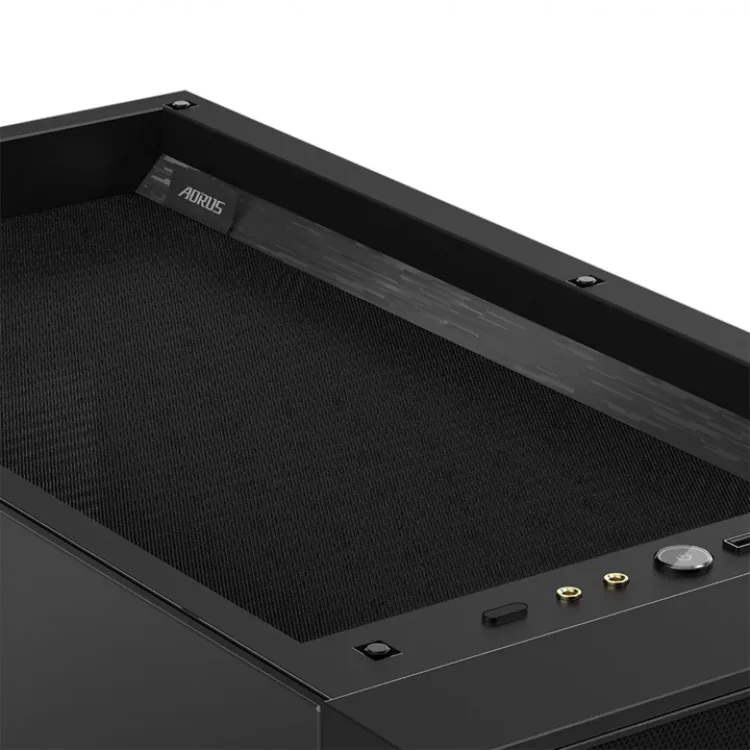 خرید کیس کامپیوتر Gigabyte AORUS C500 Glass - شاسی مید تاور - سیاه