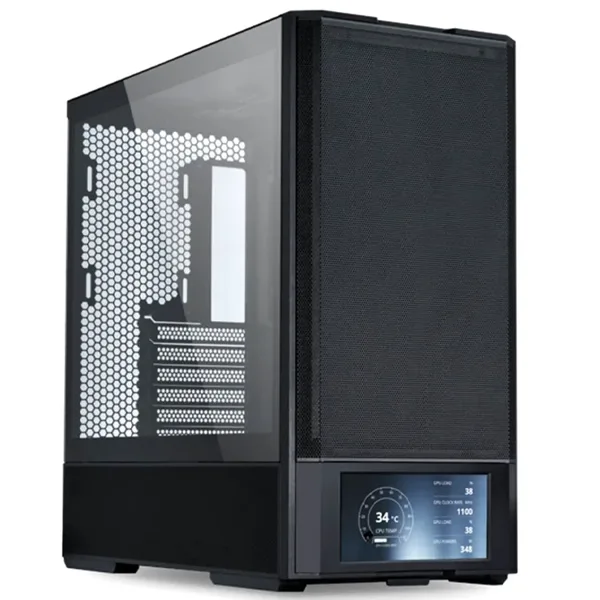 خرید کیس کامپیوتر Lian Li Lancool 207 Digital - شاسی میدتاور - سیاه